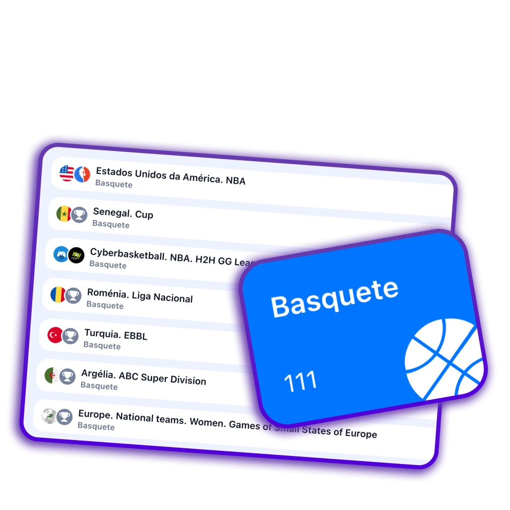 O basquetebol no 1Win é um dos desportos mais populares.