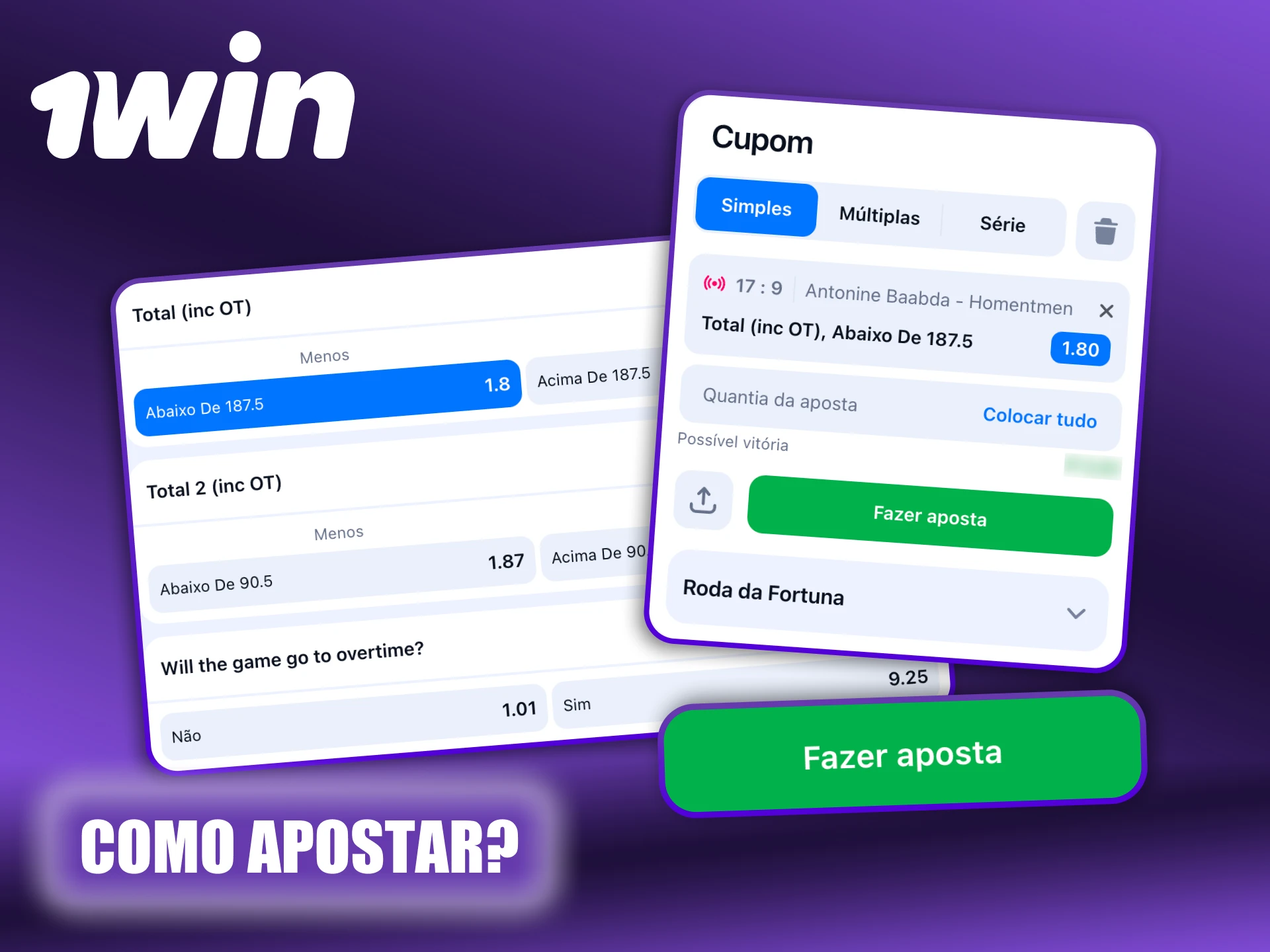 Siga o guia para começar a apostar no basquetebol no 1Win.