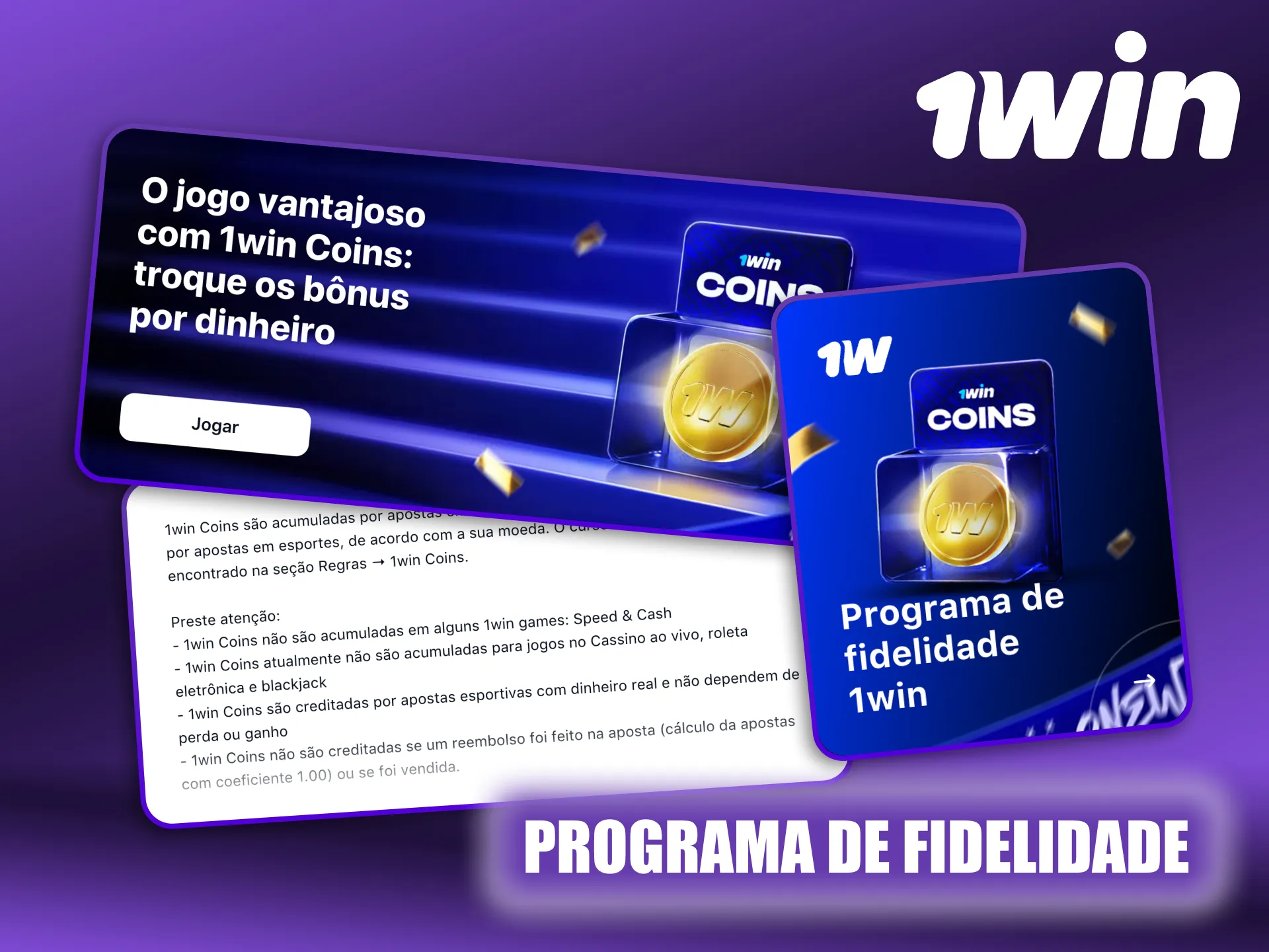 Adira ao programa de fidelidade 1Win e receba recompensas.