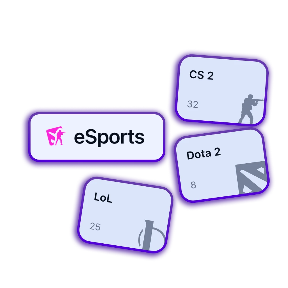 A plataforma oficial 1Win oferece muitos torneios na secção eSports.