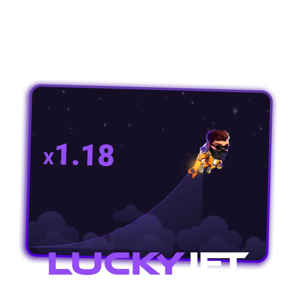 Jogar o jogo Lucky Jet na plataforma oficial 1Win.
