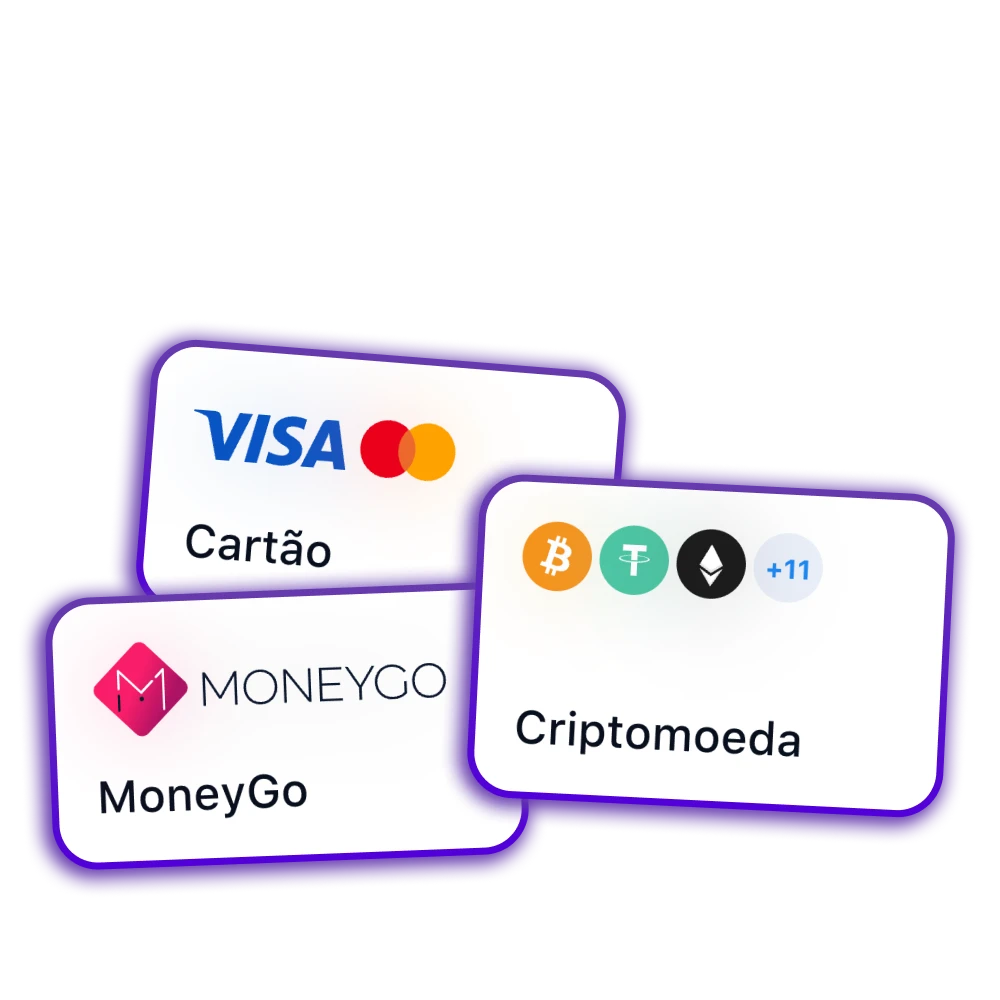 Efectue depósitos e levantamentos no 1Win com métodos convenientes.