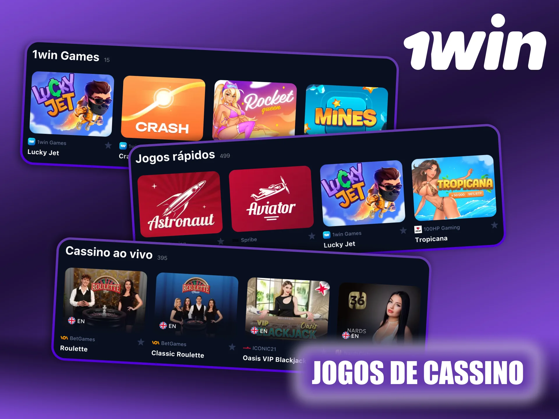No 1Win tem inúmeras oportunidades para se divertir e ganhar.